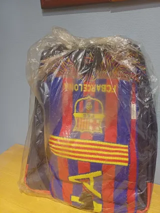 Mochila FC Barcelona y bufanda NUEVA A ESTRENAR
