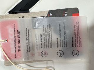 Mono de esquí blanco Zara mujer Talla S