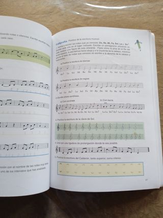 7 Libros y 8CDs aprendizaje musical