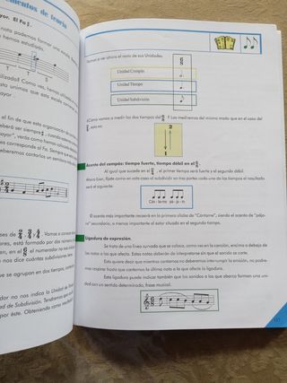 7 Libros y 8CDs aprendizaje musical