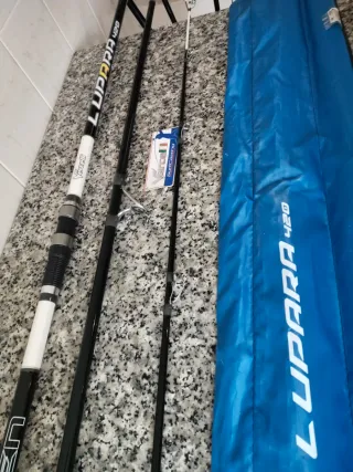 Caña de pesca nueva Vercelli Lupara 420