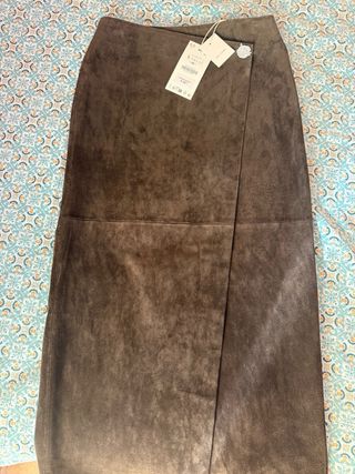 Falda Zara Marrón 6318/236/700