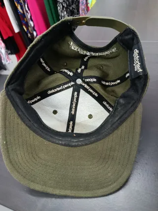 Gorra Distorted People Verde Talla Única