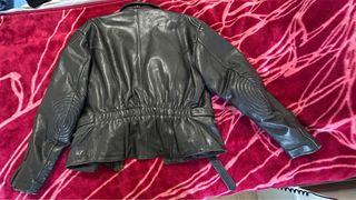 Chaqueta de cuero para moto