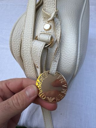 Bolso Emporio Armani Beige/Blanco