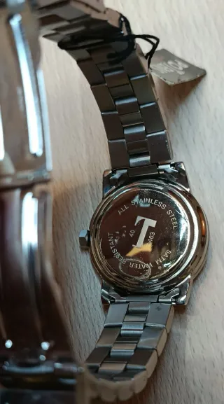 Reloj Potens World Time Automático acero nuevo.