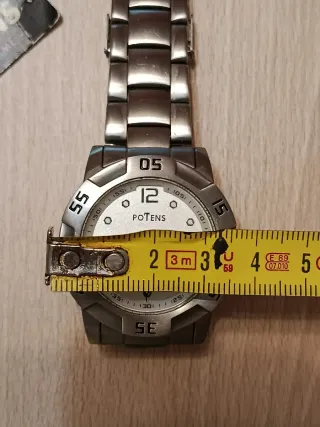 Reloj Potens World Time Automático acero nuevo.