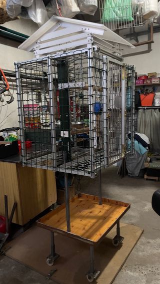 Jaula para pájaros grande