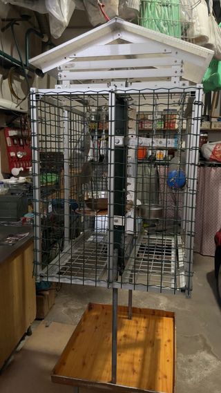 Jaula para pájaros grande