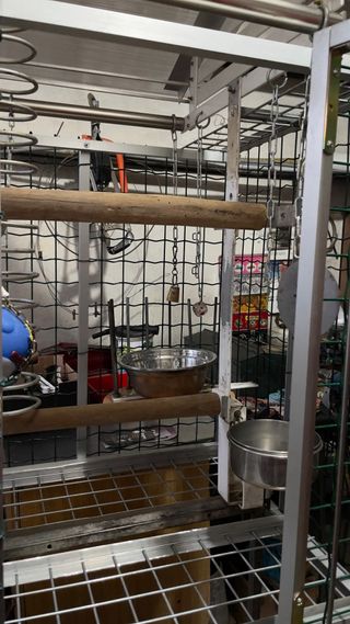 Jaula para pájaros grande