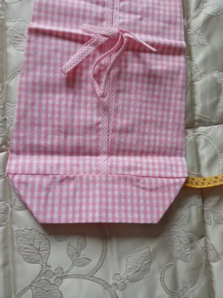 Portapannolini da appendere con cuore rosa