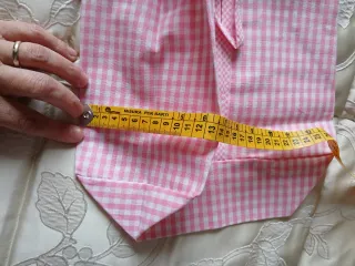 Portapannolini da appendere con cuore rosa