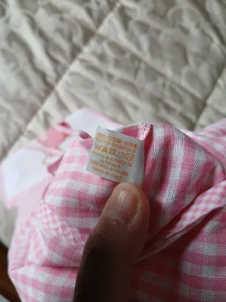 Portapannolini da appendere con cuore rosa