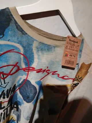 Camiseta Desigual L Multicolor