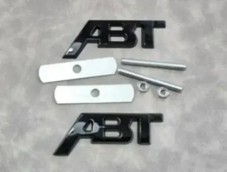 Emblemas Audi ABT de Parilla y y Maletero