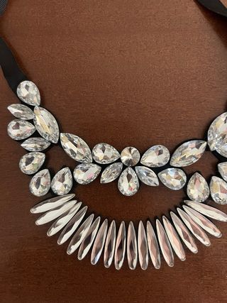 Collana donna con strass