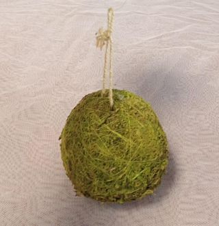 2 Bolas Musgo Decorativas