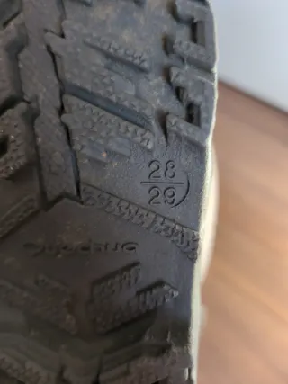 Botas nieve niño Quechua Talla 28-29