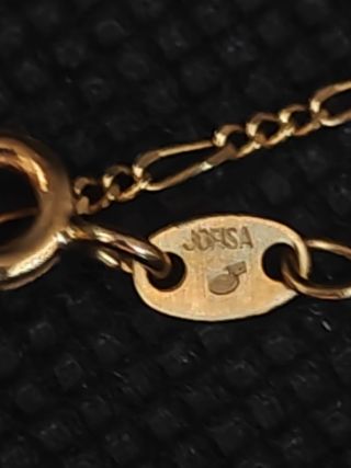 Cadena oro 18k tipo fígaro fina.051-02-00469