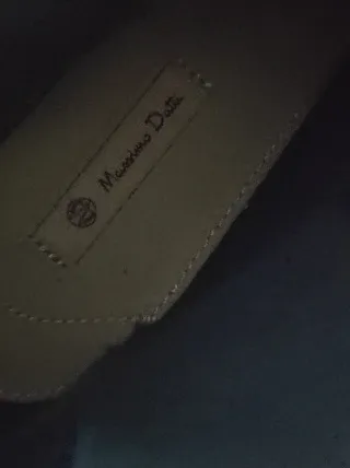 Botines negros Massimo Dutti