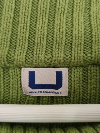 Jersey Adolfo Domínguez Verde Talla XXL