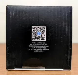 Lampadina Smart Aigostar Filament G80 E27 6W