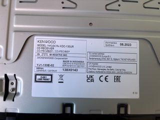 CD- Receiver with USB Interface KENWOOD KDC-130UR