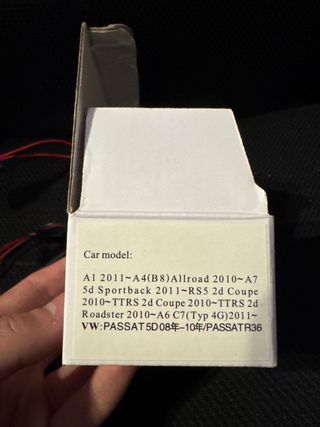 Luces LED Matrícula Coche