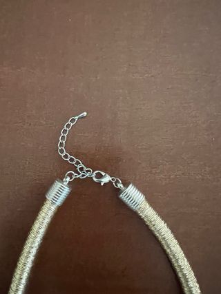 Collana donna oro e argento