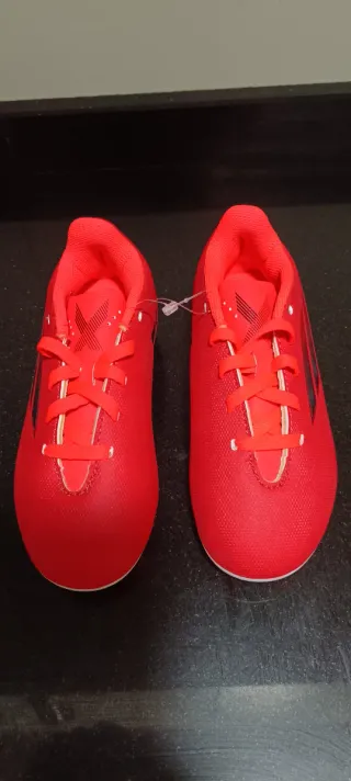 Scarpe da calcio per bambini Adidas Speedflow Rosse