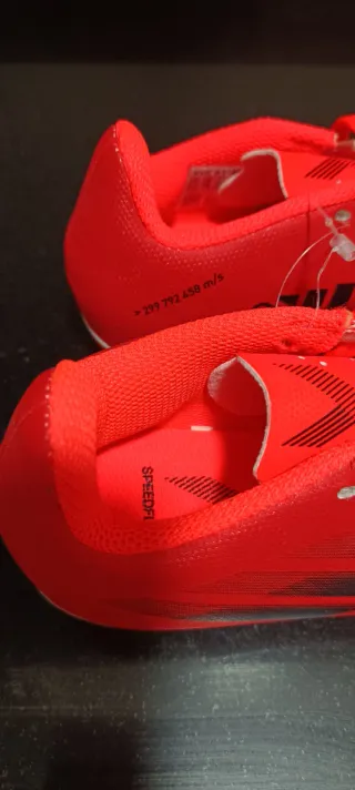 Scarpe da calcio per bambini Adidas Speedflow Rosse