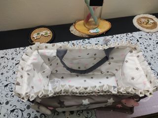 Cuna de viaje y canastilla Sky