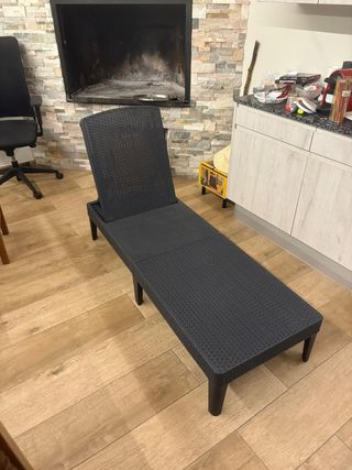 Tumbona de jardín reclinable / Hamaca de exterior