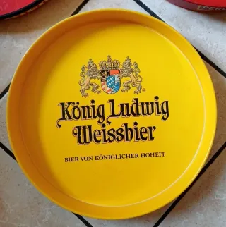 lotto Vassoi Birra Beck's Peroni Konig vintage