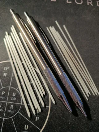 Lápices Fibra Vidrio Limpieza Moneda 1.2mm 2mm