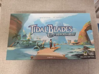 Tidal Blades Deluxe + Expansión + libro + fundas