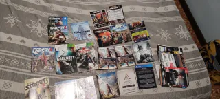 Lote manuales y caratulas videojuegos
