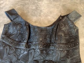 Vestido fiesta Tara Jarmon T38 negro