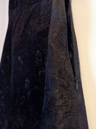 Vestido fiesta Tara Jarmon T38 negro