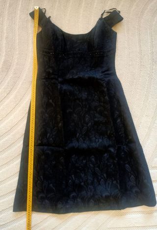 Vestido fiesta Tara Jarmon T38 negro