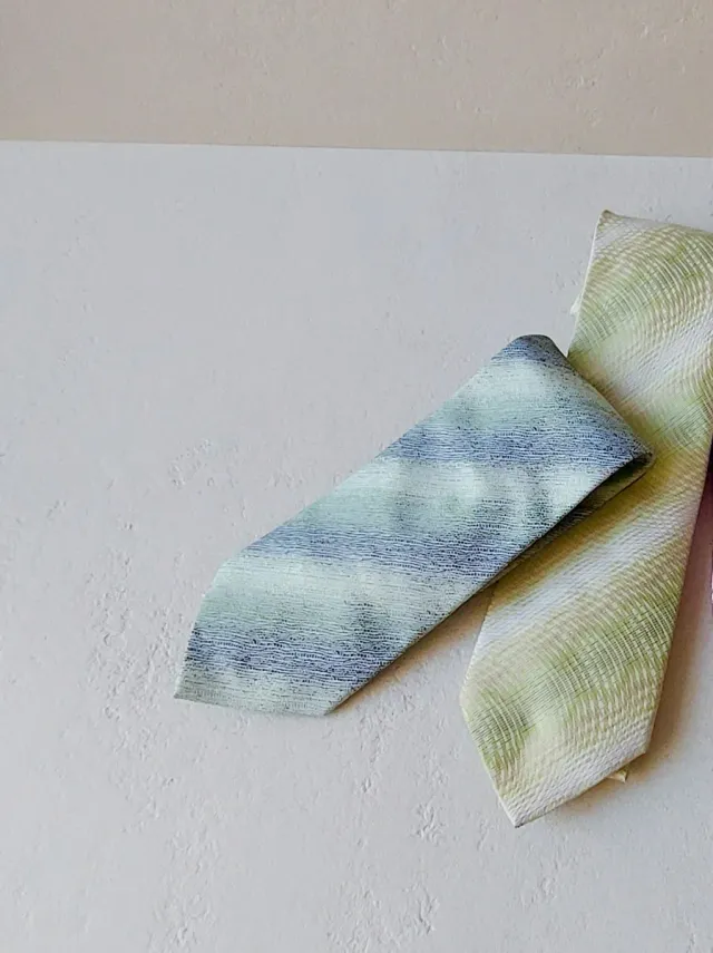 Corbatas variadas, lote de 2 unidades