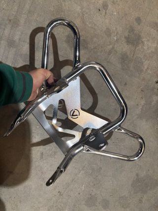 Defensa Delantera Yamaha Banshee Cromada