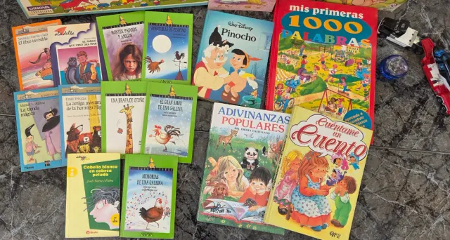 Lote Juguetes y Libros Infantiles
