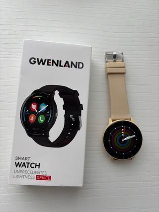 Reloj Inteligente GWENLAND Beige/Dorado