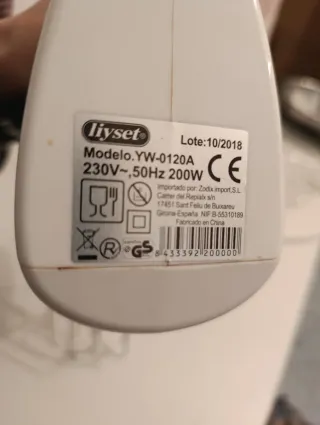 Batidora 5 velocidades