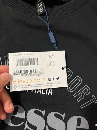 Sudadera Ellesse Negra Talla M