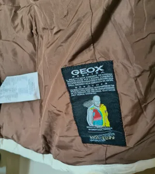 Geox Giubbotto Imbottito Donna Beige Taglia 42
