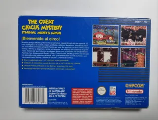 🇪🇸 Great Circus Mystery SNES super nintendo nes