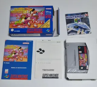 🇪🇸 Great Circus Mystery SNES super nintendo nes