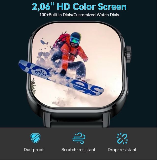 Reloj Inteligente Jugeman Negro